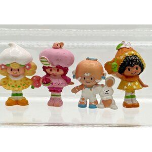 Vintage Strawberry Shortcake Dolls x 4 Lemon Meringue, Apricot, Orange Blossom